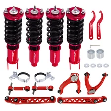 Coilovers + 6x Control Arms & Camber Kit for Honda Civic EK EJ EM 1996-2000
