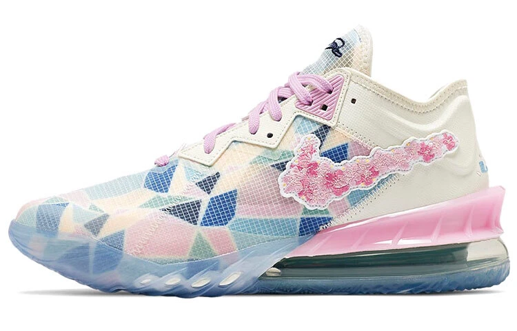 ナイキ　レブロンジェームズ　アトモス カラー Nike atmos x LeBron 18 EP Low Sakura for Sale | Authenticity