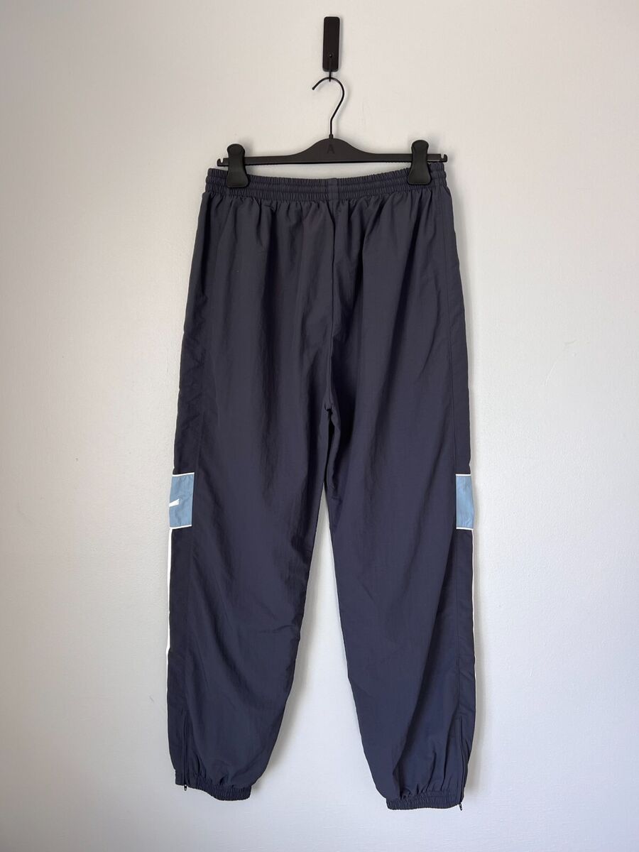 Martine Rose Panelled Nylon Track Pants - Size Large - Navy Martine Rose Panelled Nylon Track Pants - Size Large - Navy