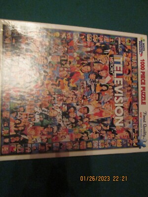 Fernsehen Geschichte 1000 Teile Puzzle Von Weiß Mountain 760mm X 610mm
