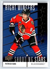 2019-20 Upper Deck Shooting Stars Right Wingers #SSR-1 Patrick Kane