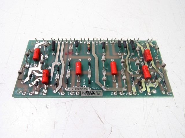 Tektronix 576 Curve Tracer LV Rectifiers Circuit Board 670-1021-00 ASSY ...