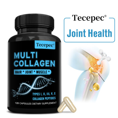 Multi Collagen Capsules - Supports Skin,hair,nails,Joint And Muscle Health