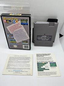 River City Ransom Nintendo NES COMPLETE CIB Rare Near Mint Cart & Manual