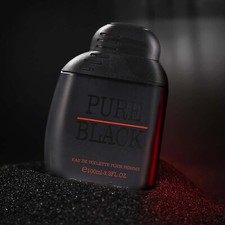 PURE BLACK DELUXE EDT 3.3 oz/100ML by CREATION LAMIS Men's