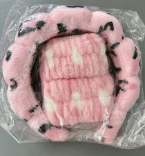 Premium Spa Headband  Wristband Set for Women/Girls -soft And Absorbent