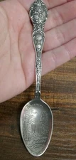 Antique Shepard Mfg. Co. Sterling Silver St. Paul Minnesota Souvenir Spoon
