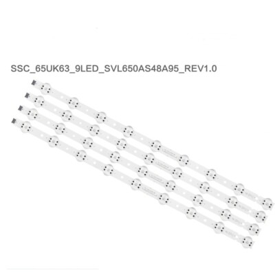 KIT LED (4 PCS) - SSC_65UK63_9LED - Pour TV LG 65UM7100PLA