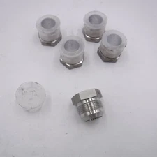 5 Pack Triple-Lok 37 Degree Flare Plug & Cap PNTX Stainless Steel 14 PNTX-SS