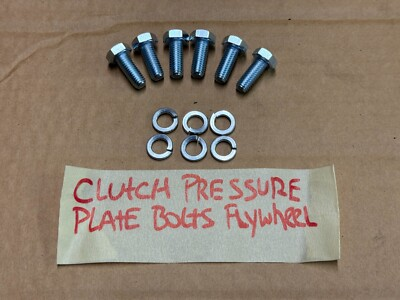 #ad #ad 87 93 Ford Mustang Pressure Plate Bolts Factory Style Clutch Metric 20mm 10.5quot; $12.00