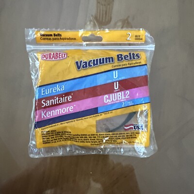 Vacuum Cleaner Belts 1 Pk Durabelt For Eureka U Sanitaire Kenmore CJUBL2 65312BQ