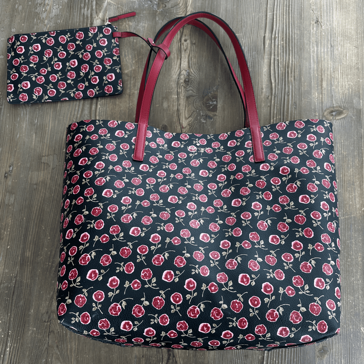 Kate spade arch reversible tote deals