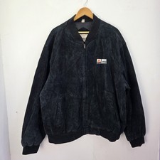 Vintage Identity Wildleder Lederjacke Herren ...