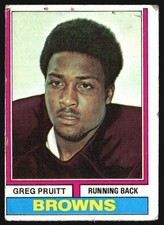 1974 Topps Greg Pruitt #110 VS9