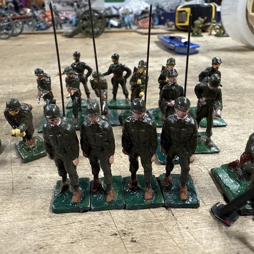 Figuras militares 30 mm SAE Union S.Africa Segunda Guerra Mundial pintadas ejército vintage 19 un. - Imagen 9 de 23