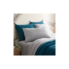 Threshold Cotton Rich Extra Soft Jersey Bed Sheet Set, Twin, Gray Heather