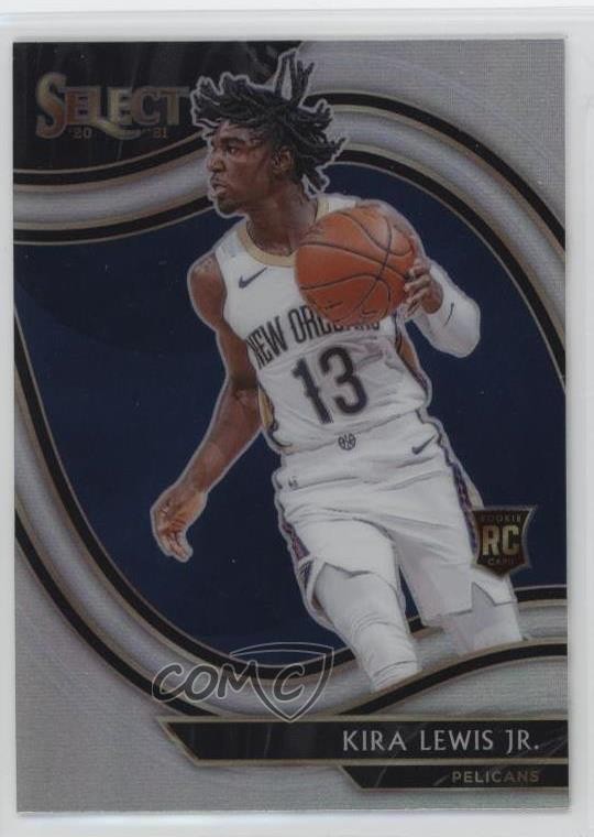 2020-21 Panini Select Courtside Silver Prizm Kira Lewis Jr #288 Rookie RC 18ye