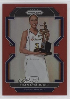 2022 Panini Prizm WNBA Red Prizm 87/199 Diana Taurasi #6 12v9