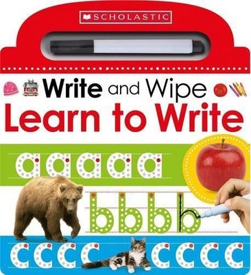 Scholastic Learn to Write: Scholastic Early Learners (Write and Wip (Kartonbuch)