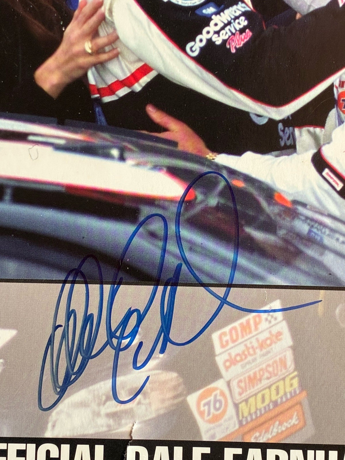 RARE EARNHARDTS’ WINS AT DAYTONA: AUTOGRAPHED DALE SR. BOOK & DALE JR. WIN PHOTO view 22