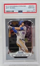 2019 Bowman Sterling JEFF McNEIL RC CARD Pop 19 PSA 10 GEM MINT