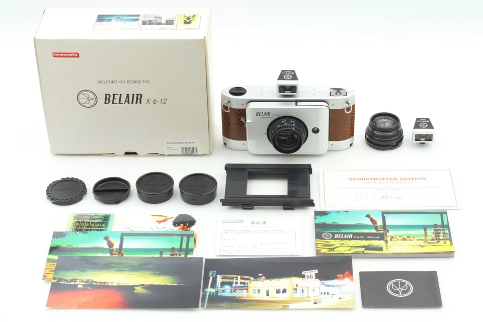 【Почти не использовалась】 Камера Lomography BELAIR X 6-12 612 6x12 с объективом 58 мм 90 мм ЯПОНИЯ - Изображение 2 из 4