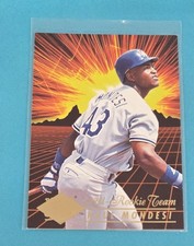 1994 Ultra All-Rookie Team #7 Raul Mondesi Los Angeles Dodgers BASEBALL Card S1. rookie card picture