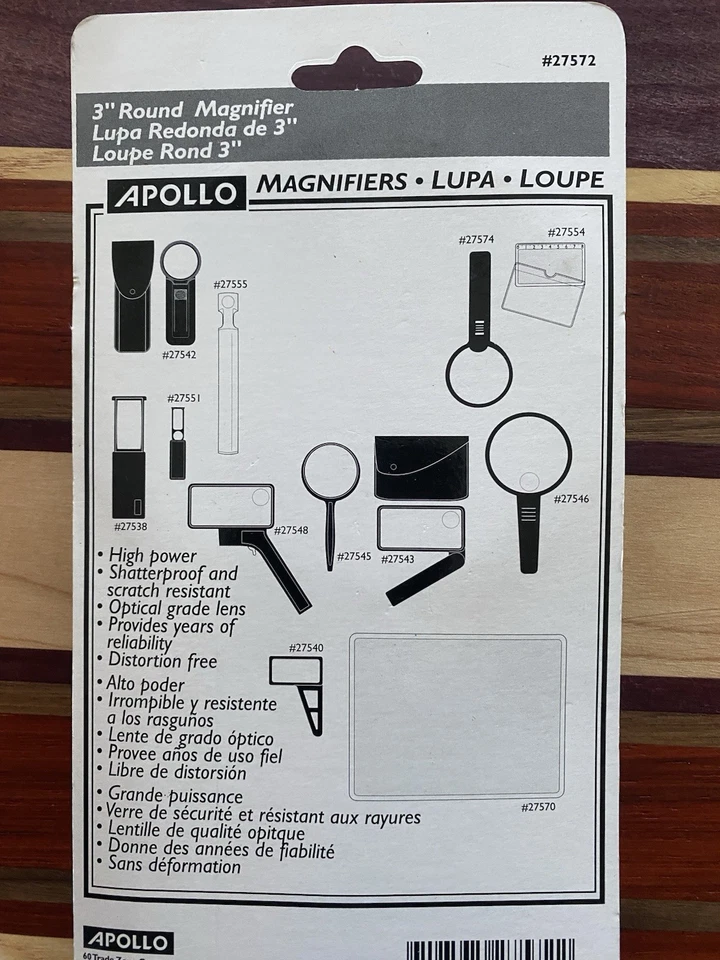 Lupa Apollo de 3 pulgadas  Foto 2 de 3
