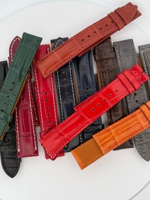 Uhrenarmband, echt Krokoleder,  Universal.