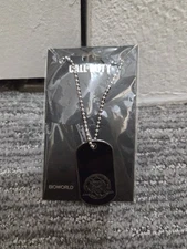 Call Of Duty Bioworld Dog Tag With Chain Activision READ 2016 S.C.A.R. Necklace