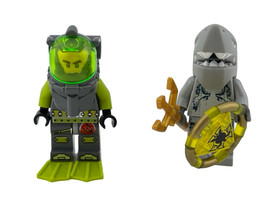 LEGO Atlantis 8060 Typhoon Turbo Sub Complete Set w/ Instructions Minifigures