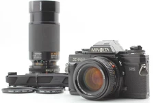 [Near MINT] MINOLTA New X-700 Black 35mm Film Camera MC 50mm f1.4 From JAPAN