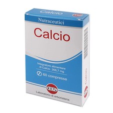 Kos Nutraceutici - Calcio Integratore Alimentare, 60 Compresse
