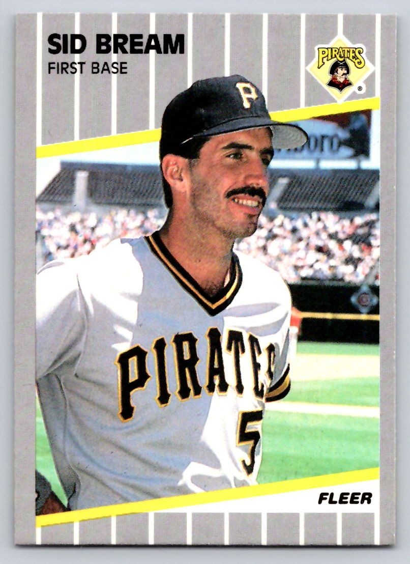 1989 Fleer - Sid Bream #204 - *Near Mint-Mint*