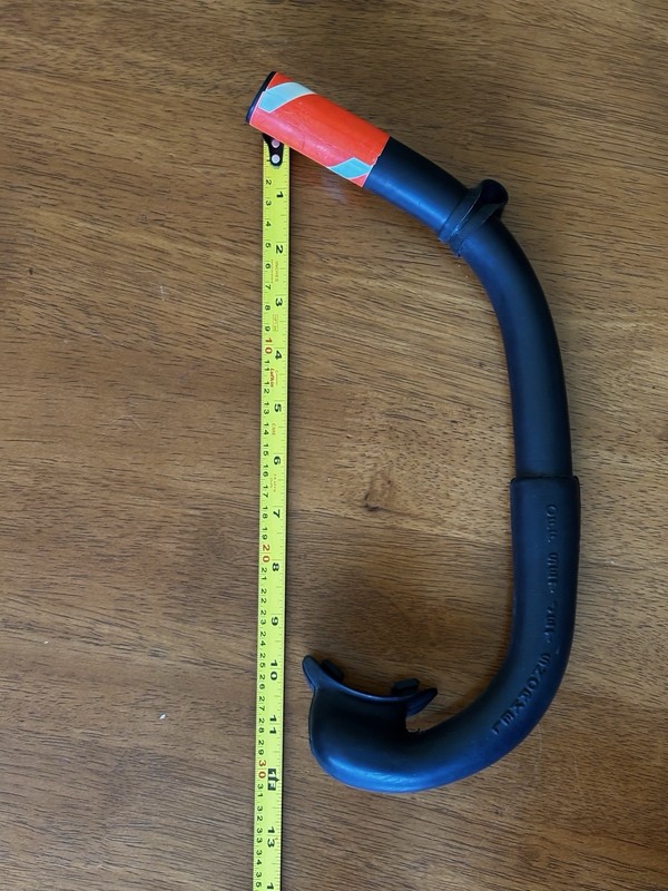 Vintage Scuba Pro Off-Set Jet Snorkel Diving Gear