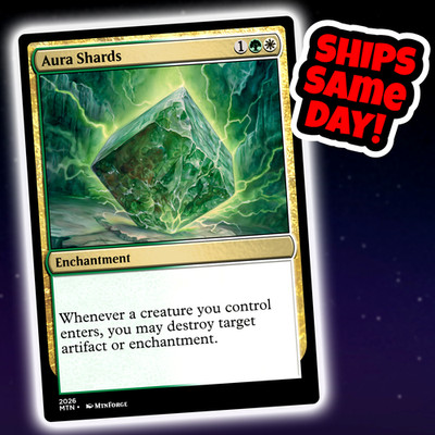 Aura Shards - Custom Art Magic: The Gathering Playtest Card - Commander EDH