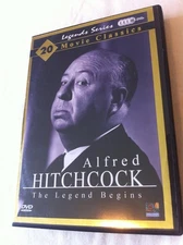 DVD Alfred Hitchcock The Legend 20 Movie Classics 4 Disc Set Region 1 New/Sealed