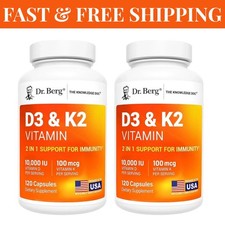 (2 Pack) Dr. Berg s Nutritionals 100mg Vitami...