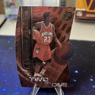 Steve Francis Vince Carter 1999 Press Pass SE Two On One Rookie RC #TO2A Die-Cut