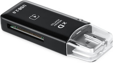 USB2.0 Black Color High Speed Xd Memory Card Reader Supports Olympus