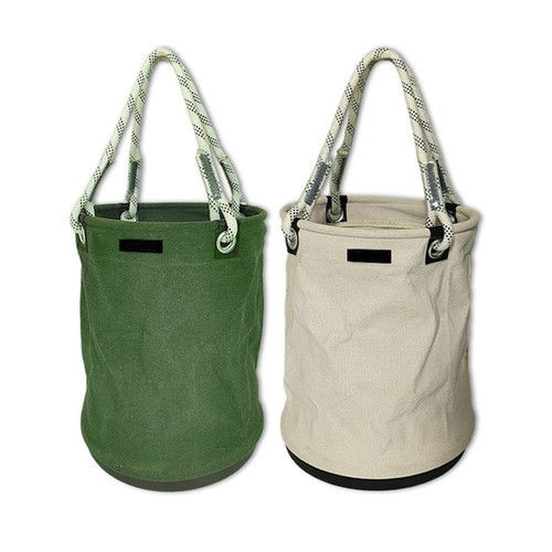 Built For Daily Use Job Site Canvas Utility Bucket Electrician Tool Bag - Picture 4 of 27