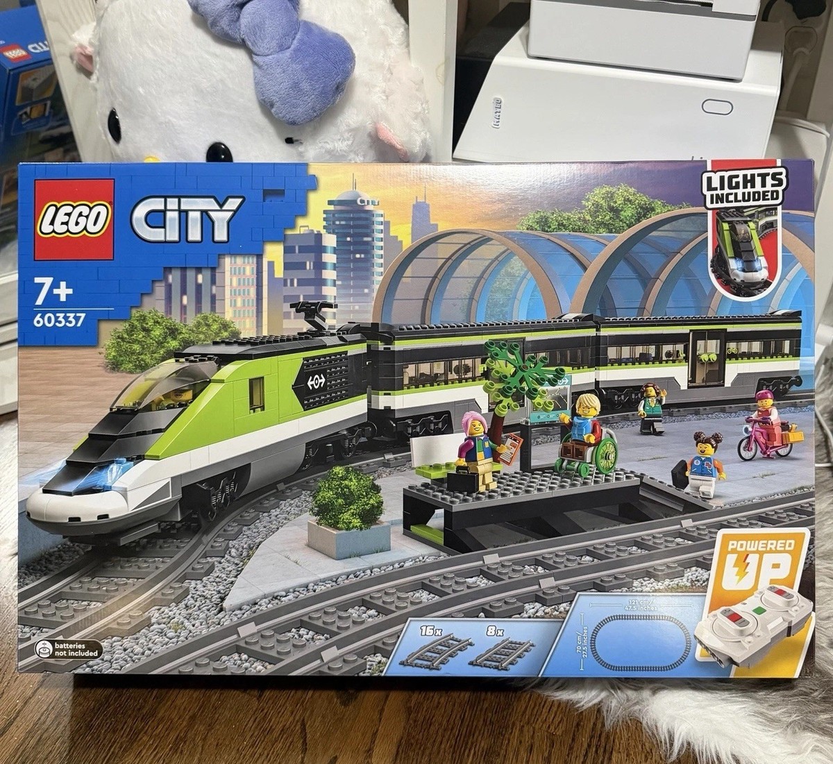 RARE Retired LEGO City (60337) Express Passenger Train Light