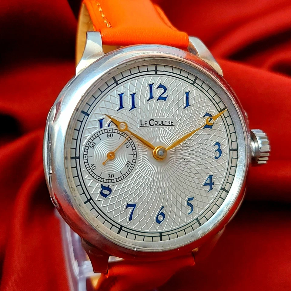 Reloj de pulsera suizo vintage para hombre Le Coultre estilo clásico esfera reparado Foto 2 de 4