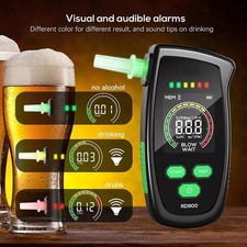 Lightweight Alcohol Analyzer with Overload Detection and Record Keeping