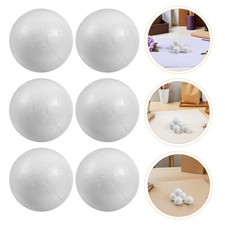 150 Pcs Wedding Decoration Foam Balls Round Polystyrene Blank Unpainted