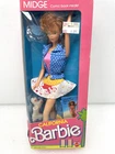 VINTAGE 1987 BARBIE DOLL CALIFORNIA MIDGE w COMIC BOOK NEW IN DAMAGED BOX 4442