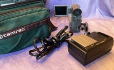 For Parts Only CANON Elura 2MC Mini DV CAMCORDER Charger Bag Video W/2 SD Cards