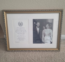 President John F. Kennedy Inauguration Invitation-Framed Picture/Invitation