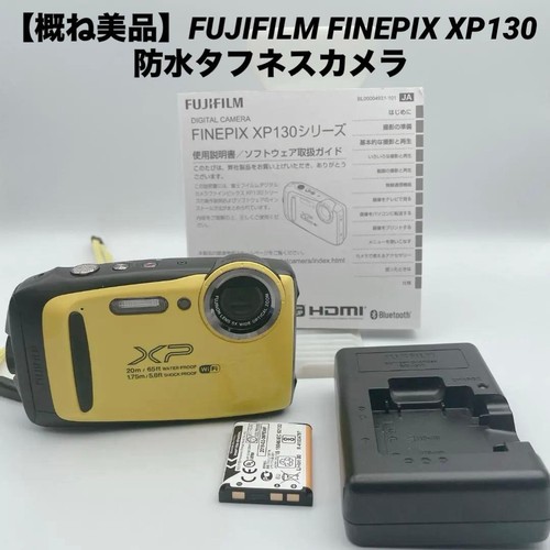 [Generally in excellent condition] FUJIFILM FINEPIX XP130 Waterproof Tough