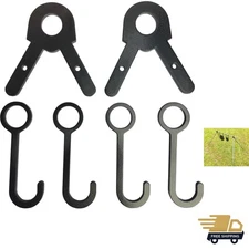 Steel Target Hanger, AR500 Steel Target Stand Kit & Hooks for 1 Inch EMT Conduit